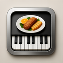 icon_food_piano_metallic icon preview