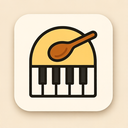 icon_food_piano_thin icon preview