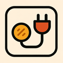 icon_food_plug_bold icon preview