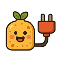 icon_food_plug_cartoon icon preview