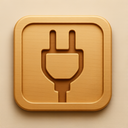 icon_food_plug_embossed icon preview