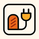 icon_food_plug_geometric icon preview