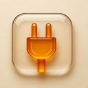 icon_food_plug_glassy icon preview