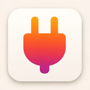 icon_food_plug_gradient icon preview