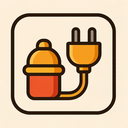 icon_food_plug_iconic icon preview
