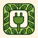 icon_food_plug_organic_pattern icon preview