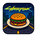 icon_food_road_cyberpunk icon preview