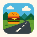 icon_food_road_geometric icon preview