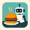 icon_food_robot_flat_design icon preview