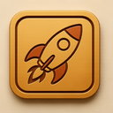 icon_food_rocket_embossed icon preview