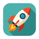 icon_food_rocket_flat_design icon preview