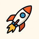 icon_food_rocket_geometric icon preview