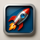 icon_food_rocket_metallic icon preview