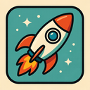 icon_food_rocket_retro icon preview
