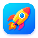 icon_food_rocket_vibrant_colors icon preview