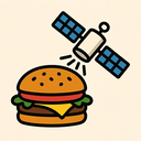 icon_food_satellite_bold icon preview
