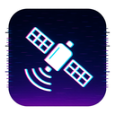 icon_food_satellite_digital_glitch icon preview