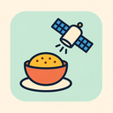 icon_food_satellite_flat_pastel icon preview
