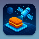 icon_food_satellite_futuristic icon preview