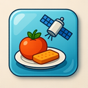 icon_food_satellite_glassy icon preview