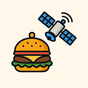 icon_food_satellite_modern icon preview