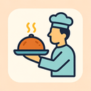 icon_food_server_flat_pastel icon preview