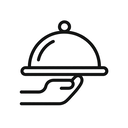 icon_food_server_minimal_outline icon preview