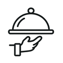 icon_food_server_outline icon preview
