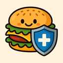icon_food_shield_cartoon icon preview