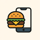 icon_food_smartphone_asymmetrical icon preview
