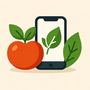 icon_food_smartphone_organic icon preview