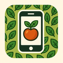 icon_food_smartphone_organic_pattern icon preview