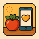 icon_food_smartphone_retro icon preview