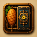 icon_food_smartphone_steampunk icon preview