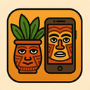 icon_food_smartphone_tribal icon preview