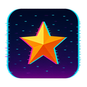 icon_food_star_digital_glitch icon preview
