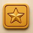 icon_food_star_embossed icon preview