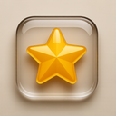 icon_food_star_glassy icon preview