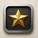 icon_food_star_metallic icon preview