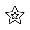 icon_food_star_minimal_outline icon preview