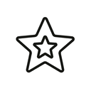 icon_food_star_outline icon preview