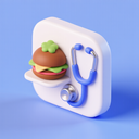 icon_food_stethoscope_3d_isometric icon preview