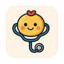 icon_food_stethoscope_cartoon icon preview