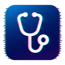 icon_food_stethoscope_digital_glitch icon preview