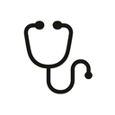 icon_food_stethoscope_minimal_outline icon preview