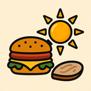 icon_food_sun_bold icon preview