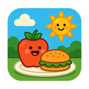 icon_food_sun_cartoon icon preview
