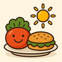 icon_food_sun_filled icon preview