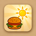 icon_food_sun_glow_effect icon preview