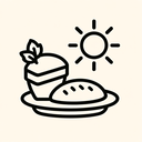 icon_food_sun_line_art icon preview